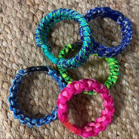 🚻 5/$14! Parachute cord survival macrame bracelet - Picture 5 of 10